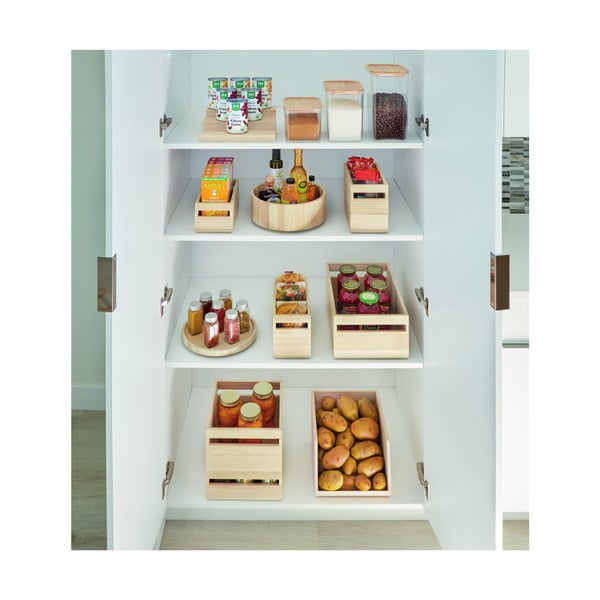 Forgó konyhai rendszerező paulownia fából, ø 26,7 cm - iDesign-image-4