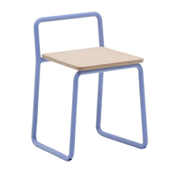 Kék fém gyerek szék Tinn – Kave Home