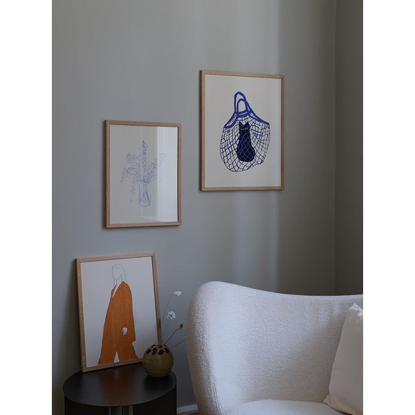 Poszter 30x40 cm The Cat’s In The Bag – Chloe Purpero Johnson – The Poster Club-image-2