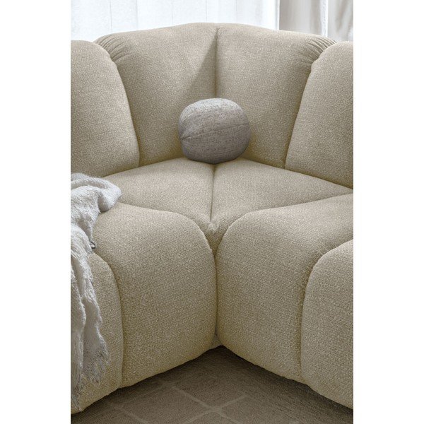 Bézs sarokkanapé (jobb oldali-U alakú) Shell – Miuform-image-4