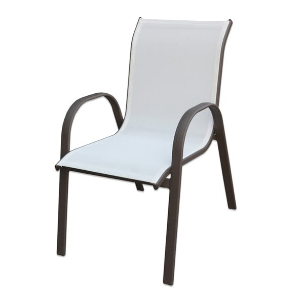 Fekete-fehér kerti szék Clasic – LDK Garden
