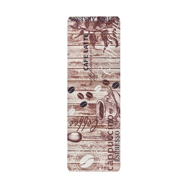 Delicious Coffee barna konyhai futószőnyeg, 67 x 180 cm - Hanse Home