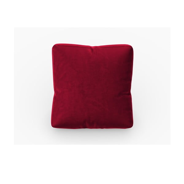 Piros bársony párna moduláris kanapéhoz Rome Velvet - Cosmopolitan Design