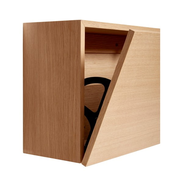 Natúr színű tölgyfa billenő ajtós-függő cipőtartó Collect – Hübsch-image-4