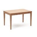 Bővíthető étkezőasztal hosszabbító asztallappal tölgyfa dekorral 80x120 cm Yain – Kave Home