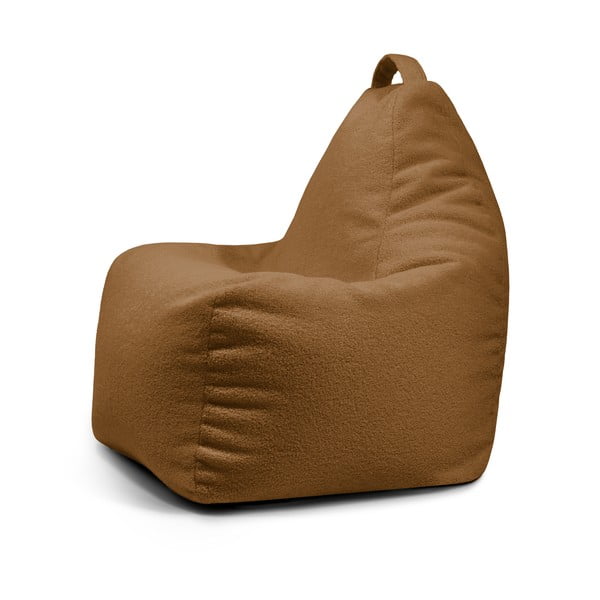 Barna buklé babzsákfotel Play Amuse – SLOWDOWN