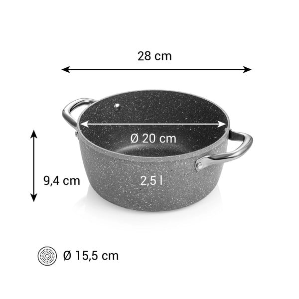 Indukciós tűzhelyhez alkalmas alumínium edény 2,5 l i-Premium – Tescoma-image-3