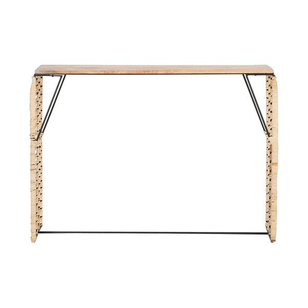 Natúr színű konzolasztal 30x103 cm Monarque – Jardin d'Ulysse-image-3
