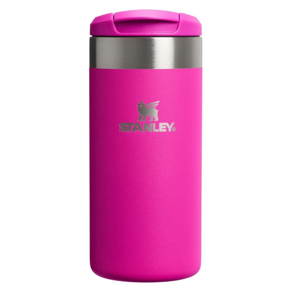 Rózsaszín rozsdamentes acél termobögre 350 ml AeroLight™ Transit Mug Violet Blossom Stanley