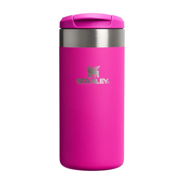 Rózsaszín rozsdamentes acél termobögre 350 ml AeroLight™ Transit Mug Violet Blossom – Stanley