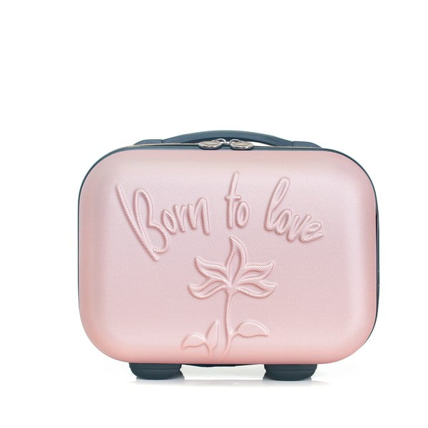 Julianna rózsaszín kozmetikai kisbőrönd, 10,3 l - LPB