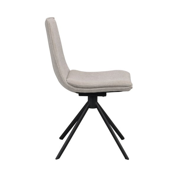 Bézs forgó étkezőszék szett 2 db-os Lowell - Rowico-image-4