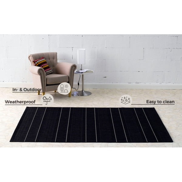 Sunshine fekete kültéri szőnyeg, 200 x 290 cm - Hanse Home-image-3