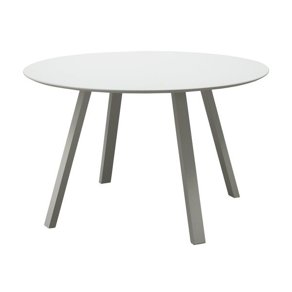 Fém kerek kerti étkezőasztal ø 120 cm Auke – WOOOD
