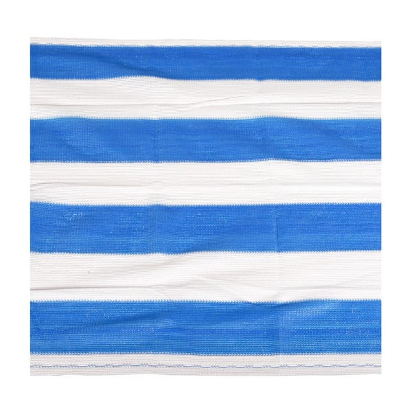 Fehér-kék műanyag belátásgátló erkélyre 500x180 cm – Garden Pleasure