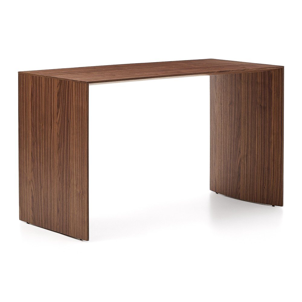 Íróasztal diófa dekorral 60x140 cm Litto Kave Home