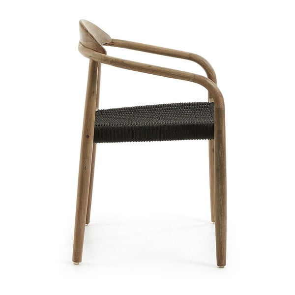 Glynis szék fekete ülőrésszel - Kave Home-image-3