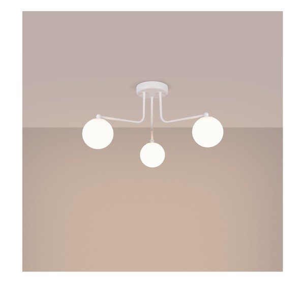 Fehér mennyezeti lámpa Beam – Sollux-image-1