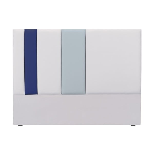 Dahlia szürke-kék ágytámla, 120 x 160 cm - Mazzini Sofas