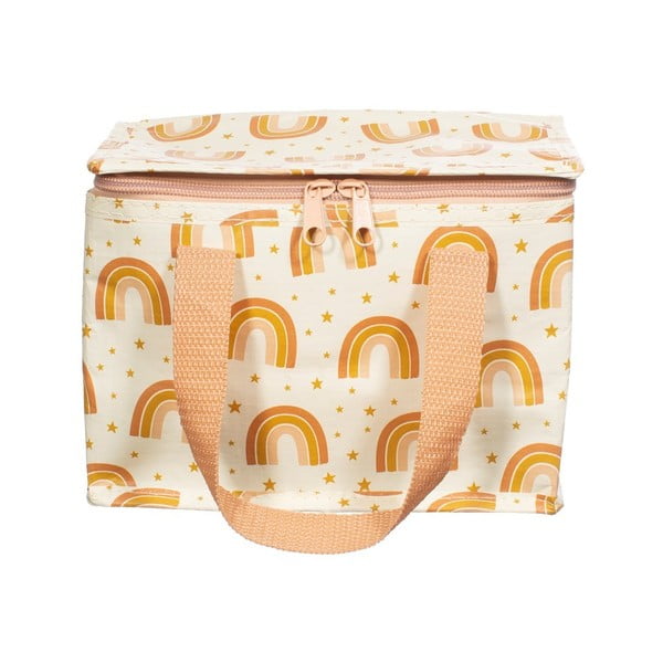 Earth Rainbow narancssárga-rózsaszín élelmiszertartó termotáska - Sass & Belle-image-3