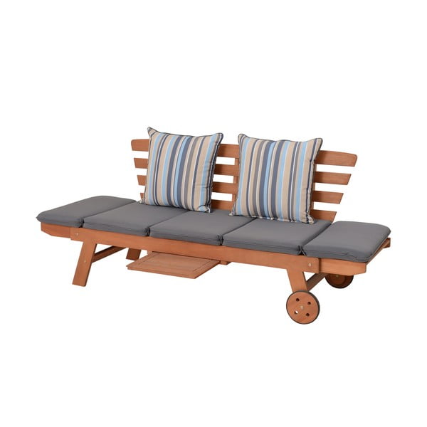 Barna tömörfa kerti pad Rincon – Garden Pleasure-image-4