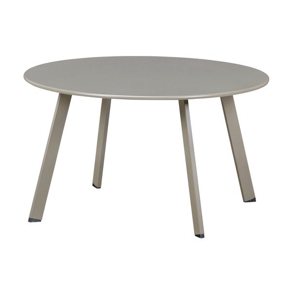 Fém kerek kerti dohányzóasztal ø 70 cm Fer – WOOOD-image-1