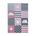 Rózsaszín-szürke gyerek szőnyeg 160x230 cm Kids – Ayyildiz Carpets