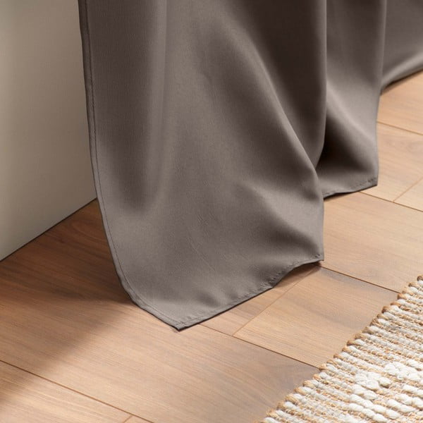 Barna függöny 140x260 cm Essentiel – douceur d'intérieur-image-3