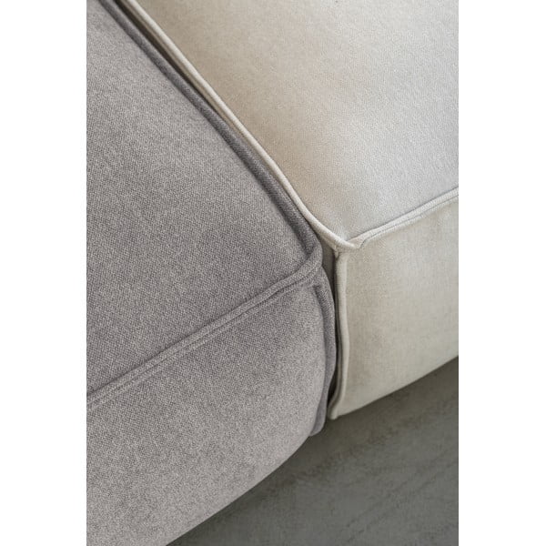 Világosszürke sarokkanapé (jobb oldali) Flex Felix – Miuform-image-4