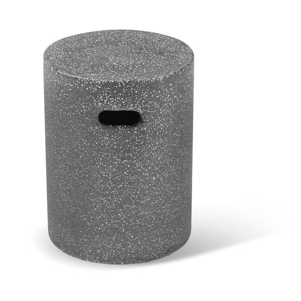 Loris fekete kerti tárolóasztal, ø 35 cm - Bonami Selection-image-1