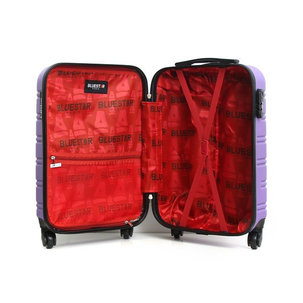 Bilbao lila gurulós utazó bőrönd, 35 l - Bluestar-image-4