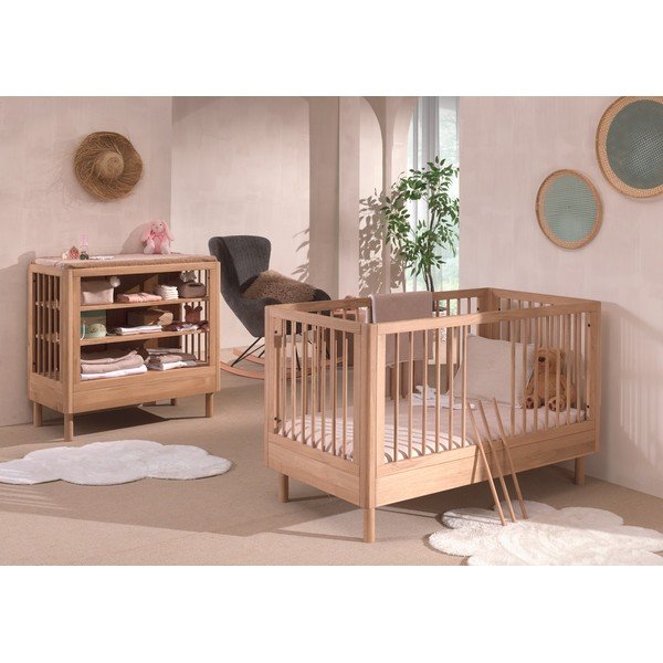 Tölgyfa gyerek bútor szett 2 db-os Forrest – Vipack-image-1