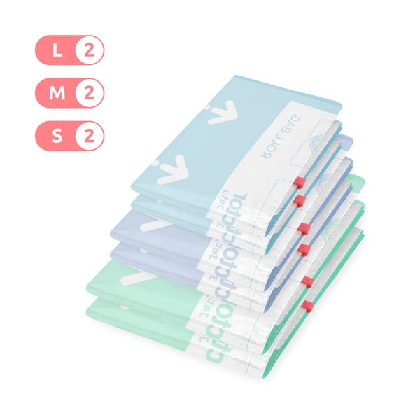 Vákuumzsák készlet 6 db-os Roll Up S/M/L – Compactor-image-2