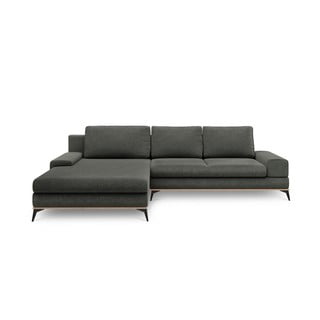 Planet sötétszürke kinyitható sarokkanapé, bal oldali - Windsor & Co Sofas