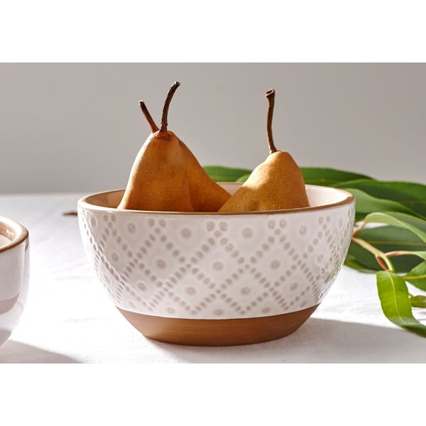 Fehér agyagkerámia tálka ø 15 cm Intrinsic - Ladelle-image-1