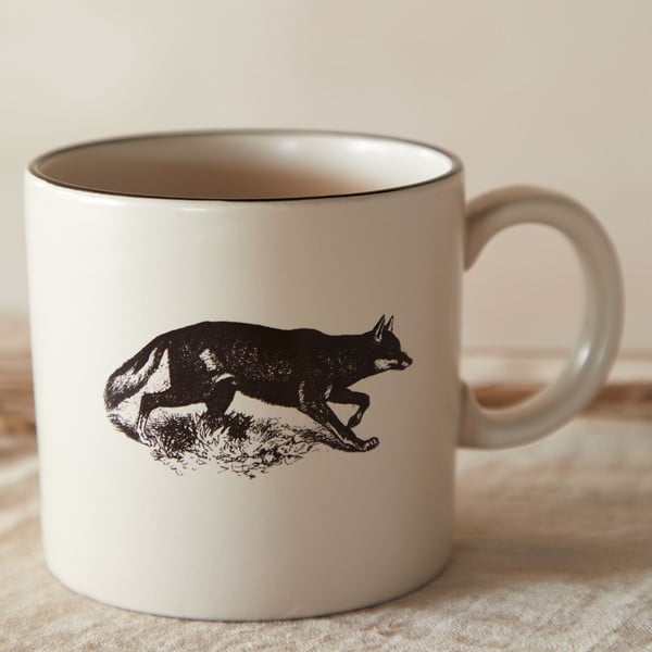 Fekete-bézs agyagkerámia bögre szett 4 db-os 350 ml Elements – Costa Nova-image-2