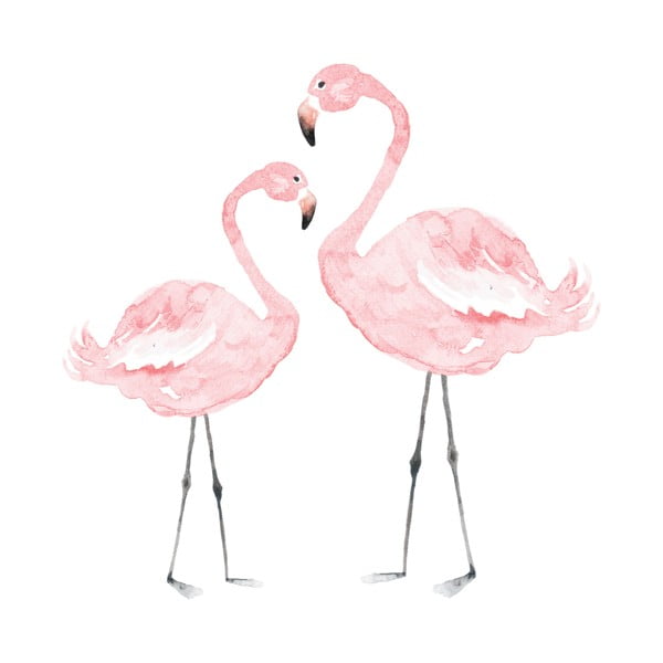 Flamingos falmatrica, 110 x 110 cm - Dekornik