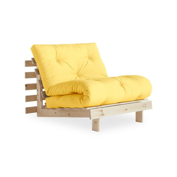 Roots Raw/Yellow variálható fotel - Karup Design