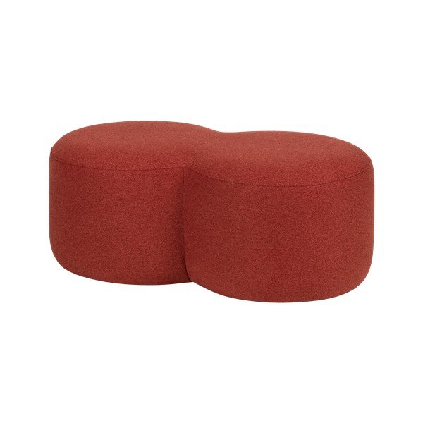 Piros puff Umbo – noo.ma