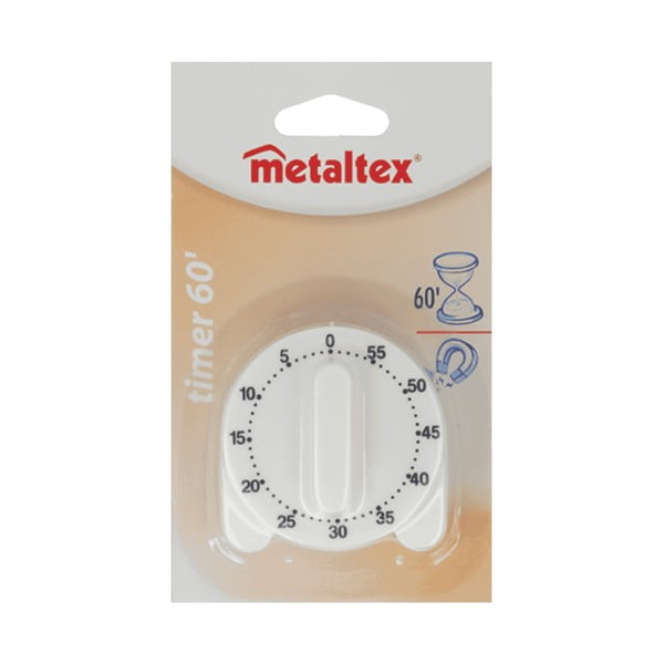 Time fehér konyhai időzítő - Metaltex-image-1