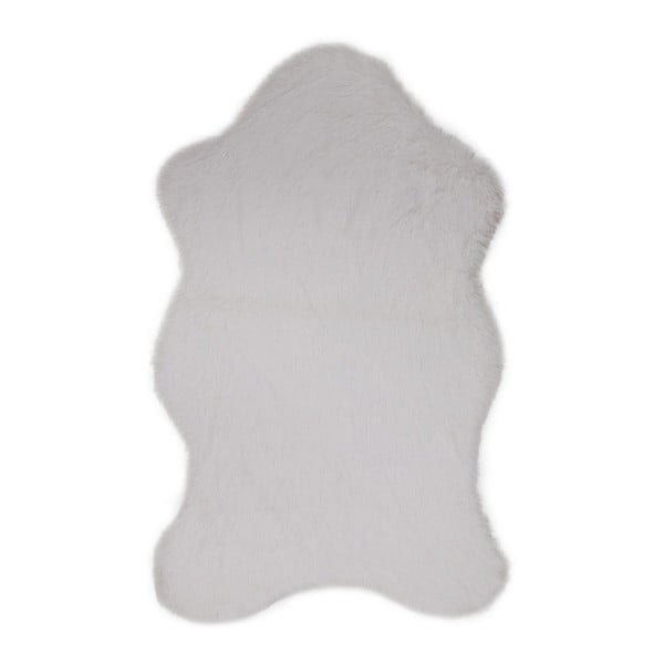 Tavsantuyu White fehér műszőrme szőnyeg, 100 x 160 cm