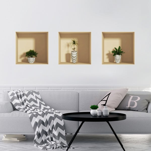 Palms 3D falmatrica, 3 db - Ambiance-image-1