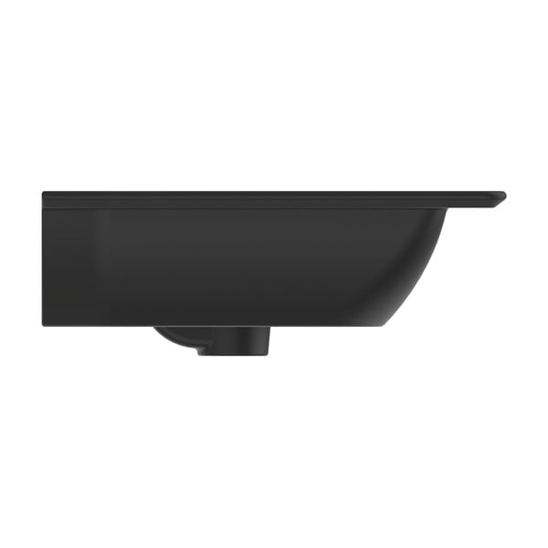 Matt fekete kerámia mosdókagyló 84x46 cm Silk Black – Ideal Standard-image-4