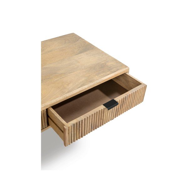 Natúr színű mangófa dohányzóasztal 60x120 cm Mundra – MOME-image-4