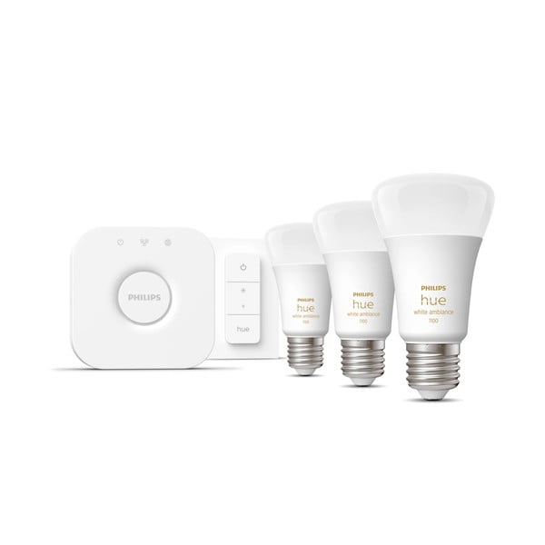 Okos kezdő készlet 5 db-os E27, 11 W White ambiance – Philips Hue