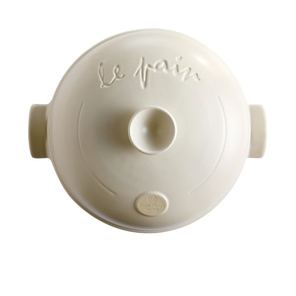 Elefántcsontszínű kenyérsütő forma, ⌀ 34 cm - Emile Henry-image-3