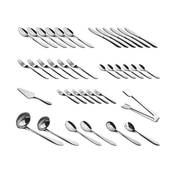 Rozsdamentes acél evőeszköz szett 38 db-os Jumbo - BerlingerHaus