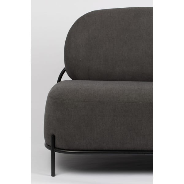 Polly sötétszürke kanapé - White Label-image-3