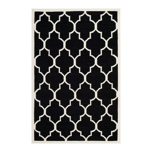 Alameda fekete gyapjúszőnyeg, 274 x 182 cm - Safavieh