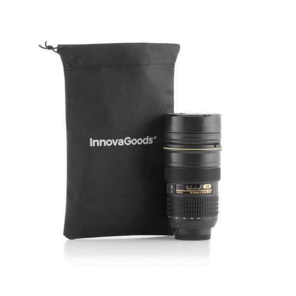CamCup fekete termo bögre, 400 ml - InnovaGoods-image-3